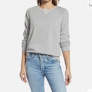 Everleigh Women's Stripe Trim Sweatshirt Size small
